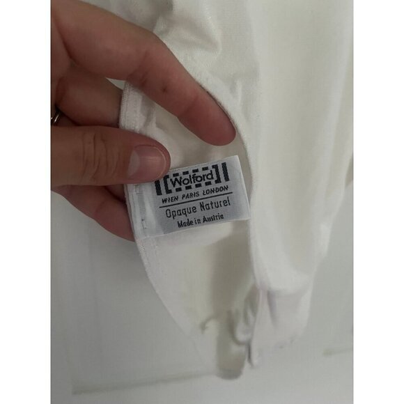 Wolford Bodysuit Tshirt Opaque Naturel - Picture 3 of 7